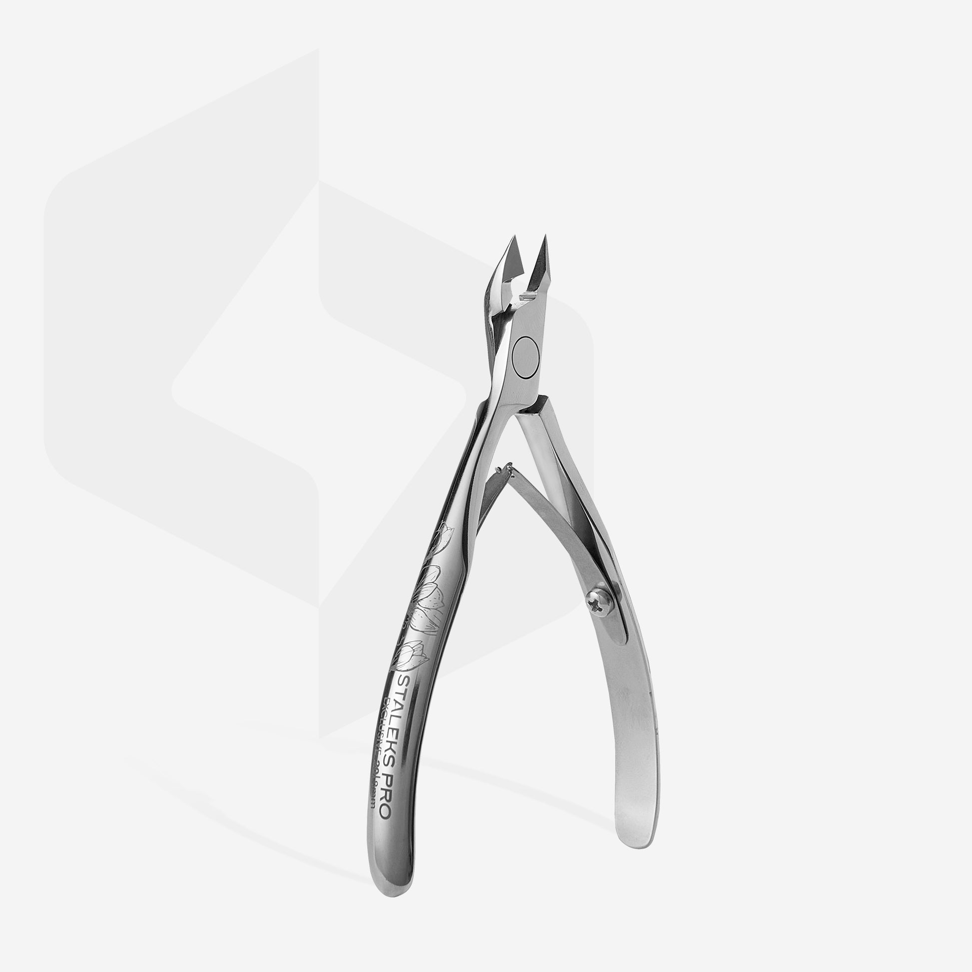 Pince à cuticules professionnelle – Staleks PRO Exclusive 20, 5 mm - STALEKS