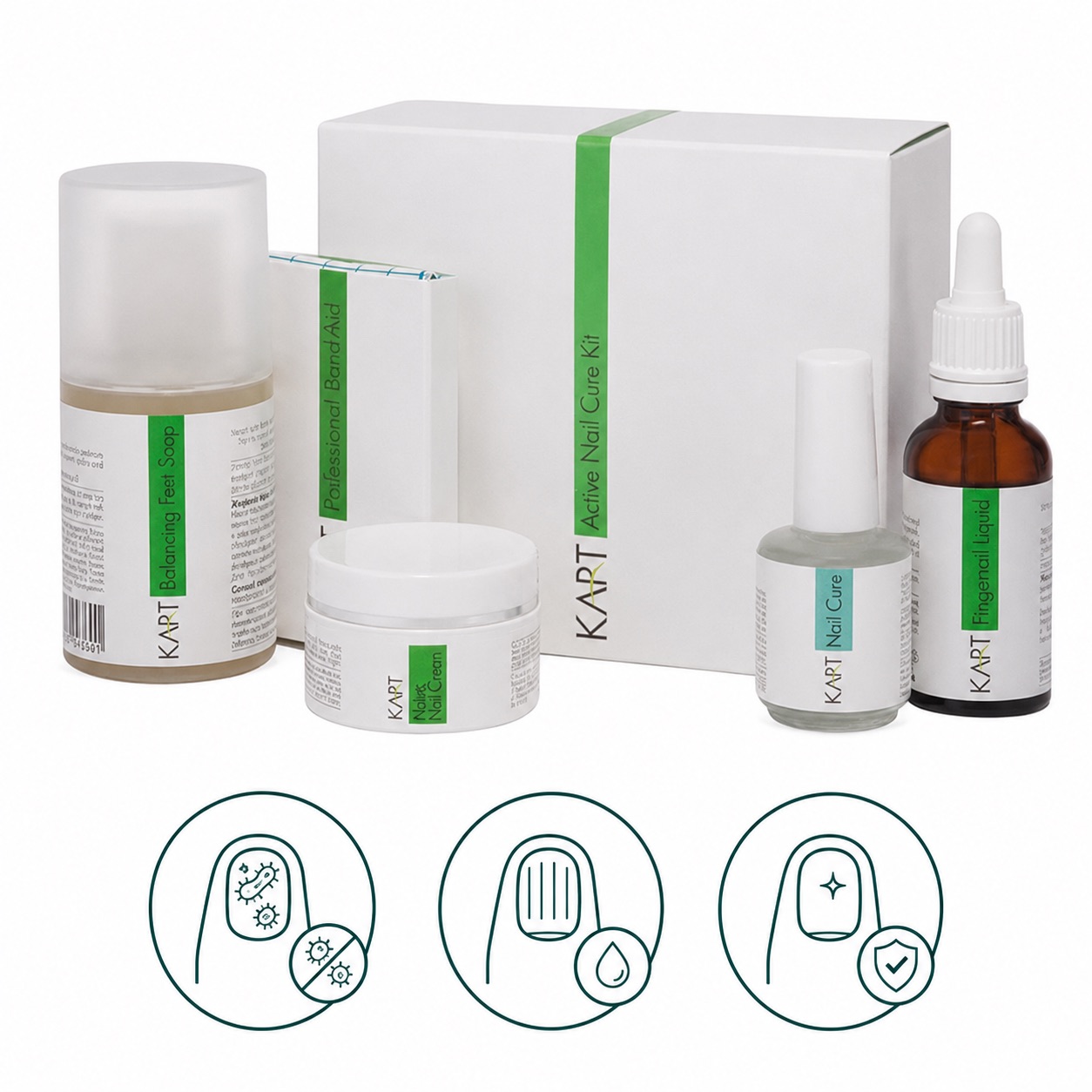 Active Nail Cure kit KART 7072 - KART PODOLOGY